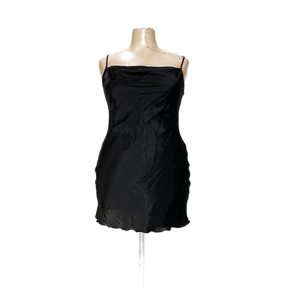 BEBE Black Plus Size Shift Dress - Picture 1 of 4